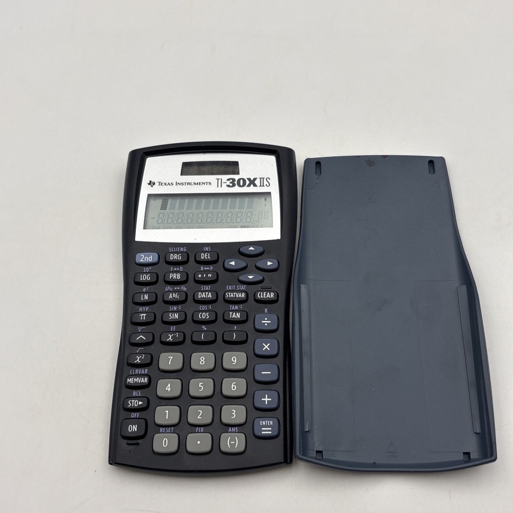 Texas Instruments TI-30XIIS TI-30X II Scientific Calculator Black Handheld